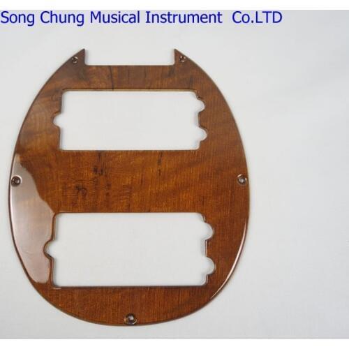 1pcs solid Maple wood pickguard for 5 String MM Electric Bass Guitar #540