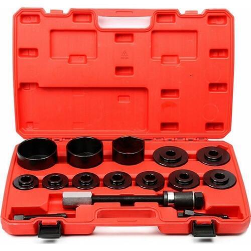 19pcs Car Front Wheel Drive Hub Bearing Removal Disassembly Assembly Tool Puller Kit