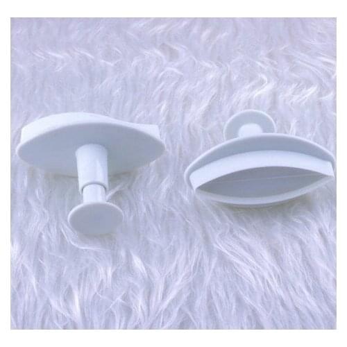 2x Lily Flower Fondant Cake Biscuit Sugarcraft Plunger Cutter Craft Mold Tool