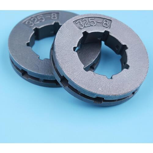2pcs .325 8T Sprocket Rim for DOLMAR 109 110 111 115 115i 115iH and Chinese 45cc 52cc 58cc 4500 5200 5800 Chainsaws Oregon 18720
