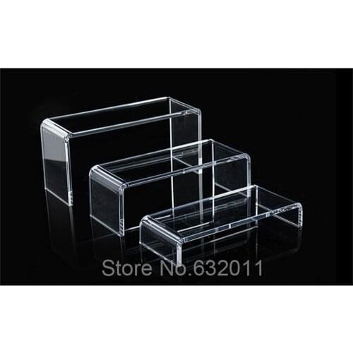 Acrylic Shoes Display Rack U Stool ShapeShoes Store Window Decoration Props Bag Jewelry Wallet Toy Cosmetic Nail Display Shelf