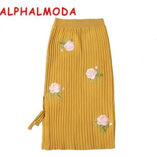 ALPHALMODA Women's Mini Skirts