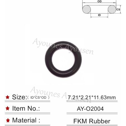 Free shipping 1500pieces GB3-144 Good quality orings injector repair kit seals for honda (AY-O2004,7.21*2.21mm)