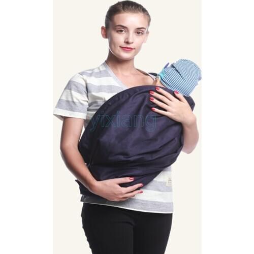 Baba sling Lite Baby Carrier - Charcoal Grey baby sling ring carrier cotton Breathable Infant Carrier Adjustable Newborn wrap