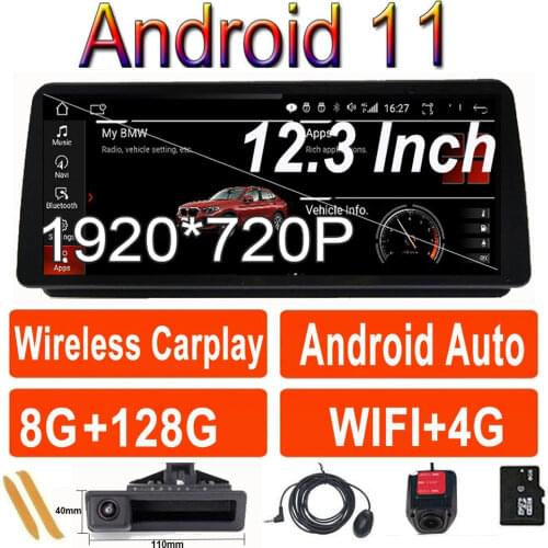 Wireless CarPlay Android Auto Decoder for BMW NBT 5 Series F10 F11 F07 GT 2013-2016 AirPlay Car Play Function
