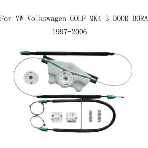 For Volkswagen VW GOLF 4 VI 2/3 DOOR BORA 1997-2006 Power Electric Auto Window Regulator Window Lifter Repair Set Front Right