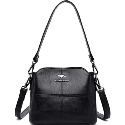 Pu Fashion Lady Vintage Womens Top Designer Luxury Handbags Womens Shoulder Bags Female Bags Fashion Brand Handbags For Mama