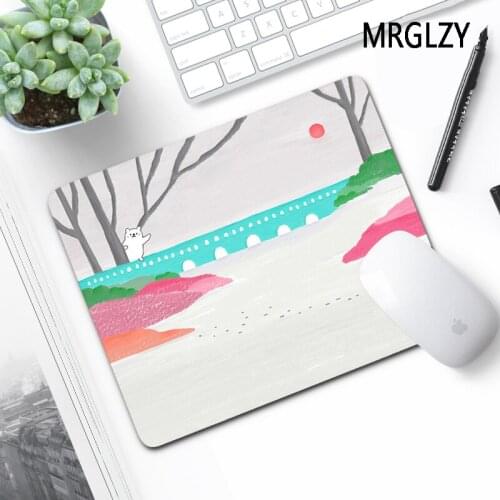MRGLZY Drop Shipping Minimalist 220X180 Kawaii Small Mouse Pad Mats Carpet Rugs Gamer Laptop Mini PC Gaming Accessories MousePad
