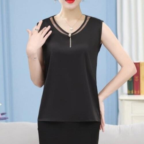 NIFULLAN Womens Satin Shirts