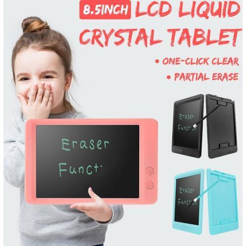 8.5 Inch LCD Writing Tablet Electronic Writing Drawing Board Pads Doodle Board Partially Erasable Kids Drawing Toys Gift