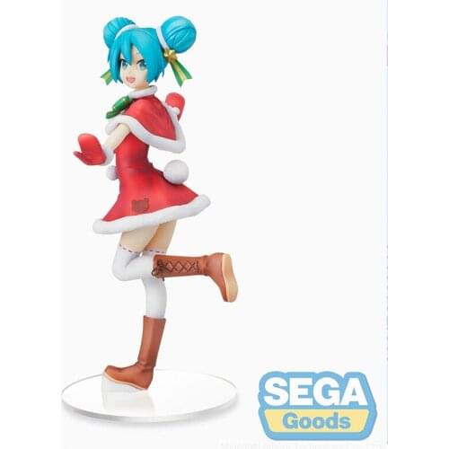 Pre-Sale Hatsune Christmas Costumes Japan Anime Figure Cartoon Model Desktop Decoration Collectible Model Toys Miku Ornaments