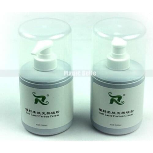 Hottest 300ml Soft Laser Carbon Cream Gel for Nd Yag Laser Skin Tightening Whitening Reduce Pigmentation