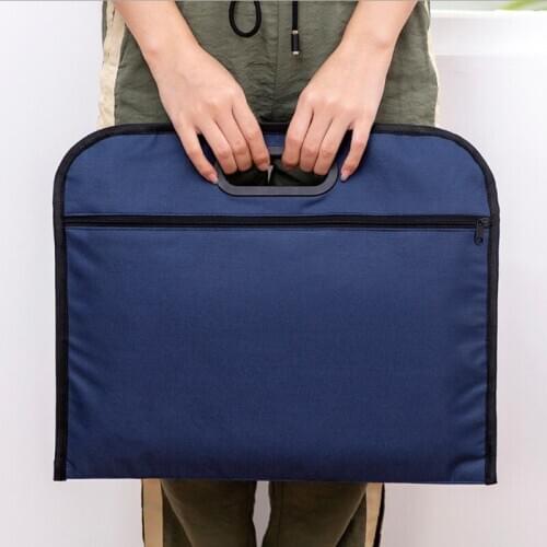 Waterproof Oxford Cloth Portable Gift Bag Portable Large Capacity Briefcase Student Tuition Information Storage Bag
