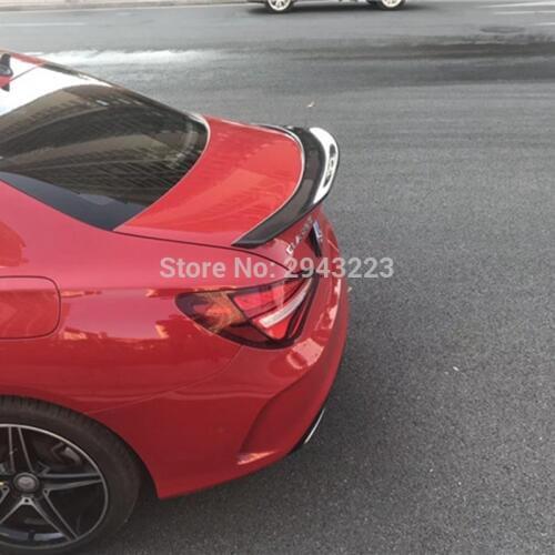 2013-2017 Carbon Fiber Rear Roof Spoiler Trunk Lip Boot Wing For Mercedes CLA Spoiler CLA45 W117 C117 cla 200 250 260