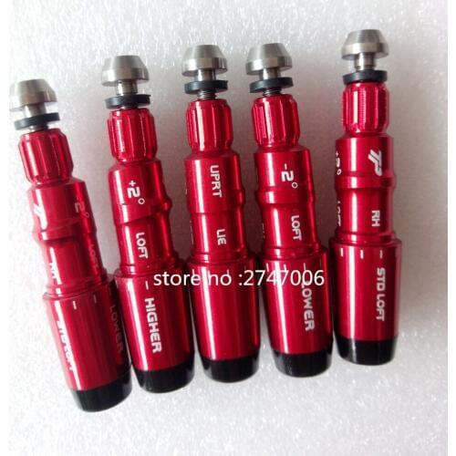 5pcs red golf shaft sleeve adapter TP .335 for M1 M2 R15 SLDR Driver Fairway Wood
