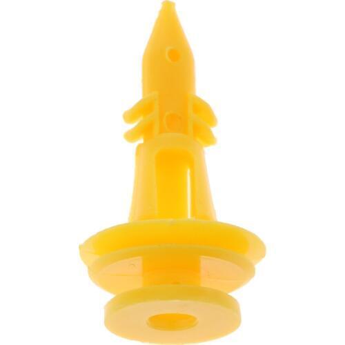 50PCS Tail Door Trim Panel Clips Retainer For Jeep Grand Cherokee Yellow