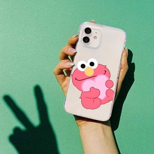 Cookie-Monster Sesame Street Phone Cases For iphone 7 8 X XR XS MAX 7 8 plus 6s plus se 2020 12 11 Pro Max case Cover