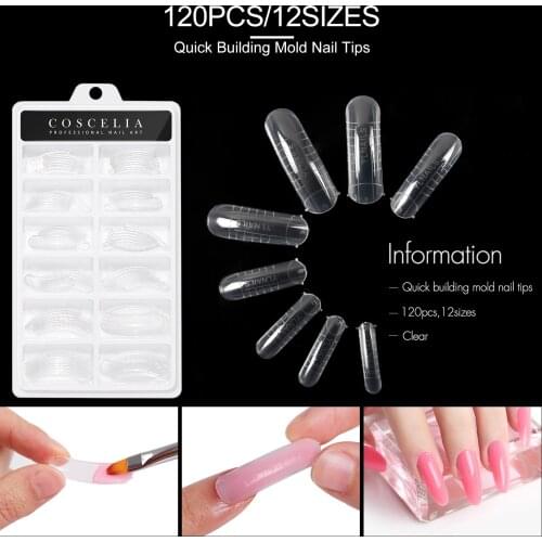 COSCELIA Forms For Nail Extension