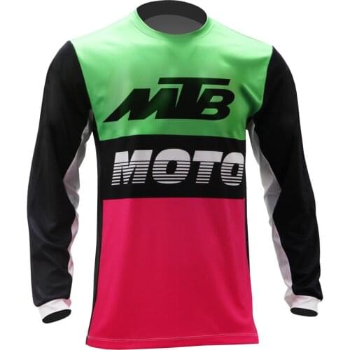 MTB Function breathable and sweats Pro Cycling Jersey Mountain Bike Shirt Clothes MX DH Men Motorcycle Jersey