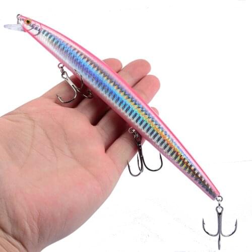 1PCS Big Crankbait Minnow Fishing Lure Floating Hard Bait180mm/24g Artificial Bait Fishing Wobblers Swimming Carp Fishing tackle