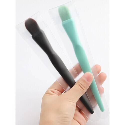 2 Color Fiber Cosmetic Brush Mask Brush Foundation Brush Multipurpose Beauty Tool Durable Maquiagem Makeup Brushes Professional