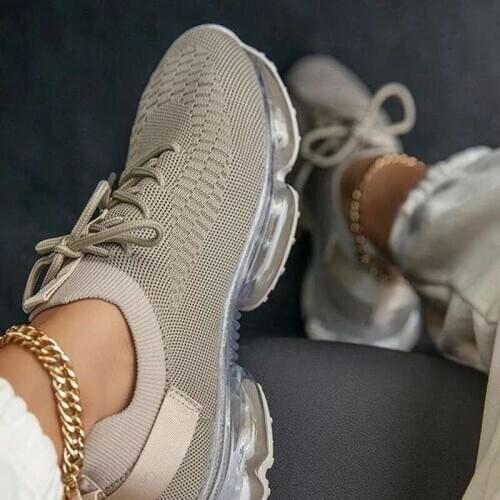 Fashion Sneakers 2020 Women Casual Shoes Breathable Female Large Size Increased Womens Shoes Air Mesh Cushion Sneakers