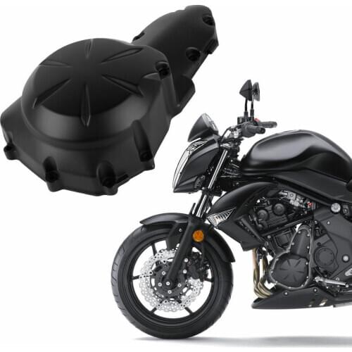 Motorcycle Engine Stator Crank Case Cover For Kawasaki Ninja 650R 2009-2011 2010 Aluminum black