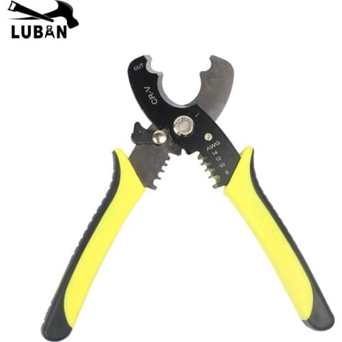 Multitool Tools Pliers Electrician Pliers Steel Side Cutters Crimper Terminal Hand Tools Pliers Cable Wire Stripper