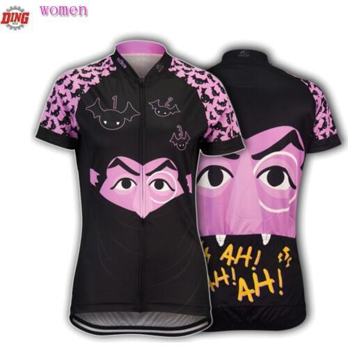 NEW Cycling jersey Ropa Ciclismo women Short sleeve lovely Funny girl cycling clothing maillot outdoor MTB Bike wear outdoor