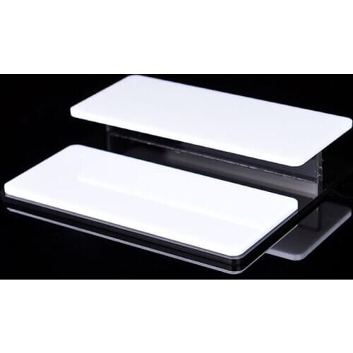 New Black/white Plastic Arylic Sun Glasses Shoes Holder Wallet Storage Rack Cell Phone Shelf Stand Bathroom Organizer One 2 Tier