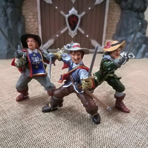 Pvc figure model toy Three Musketeers 3.75inch