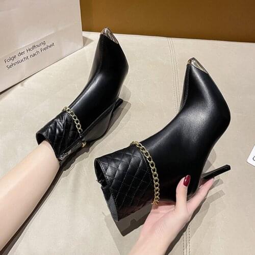 QIANG TUO Women's Stiletto Heels