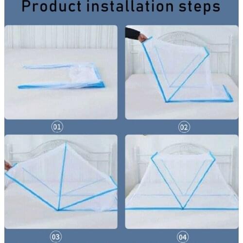 Folding Mosquito Net Adult Portable Mosquito Cover Folding Mosquito Net Is Available For Single Storage In Student Aera