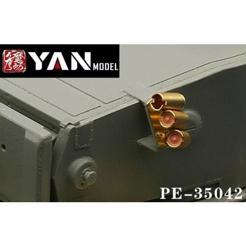 Yan Model PE-35042 1/35 Scale WWII German Tank Metal Smoke Launcher