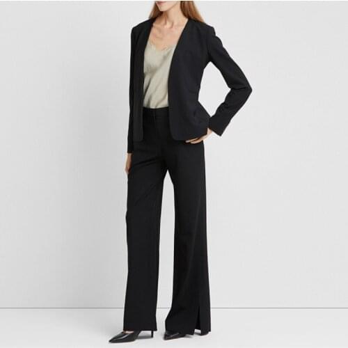 Womens Blazers Set Womens Pants Suits Jackets Set 2 Pieces Jacket Trousers Office Ladies Workwear Outfits Female Custom Made