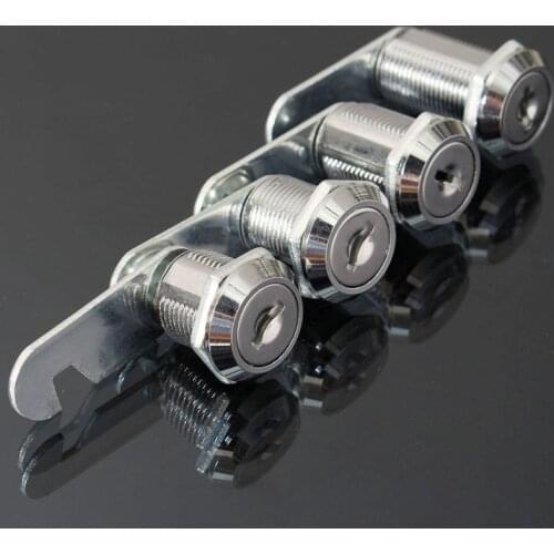 16/20/25/30mm Cam Lock Door Cabinet Mailbox Drawer Cupboard Locker + 2 Keys DIY Cabinet Tools