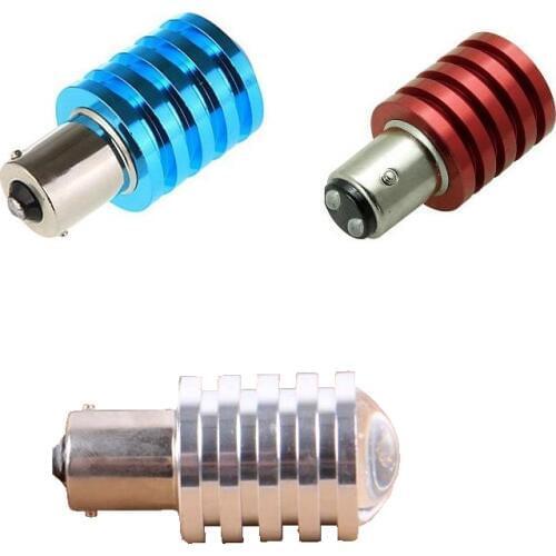 LED Light 7W DC12V white 1156 BAU15S PY21W 1157 1*3535 lens Reverse Lamp turn signal stop led light led lamp light 2PCS