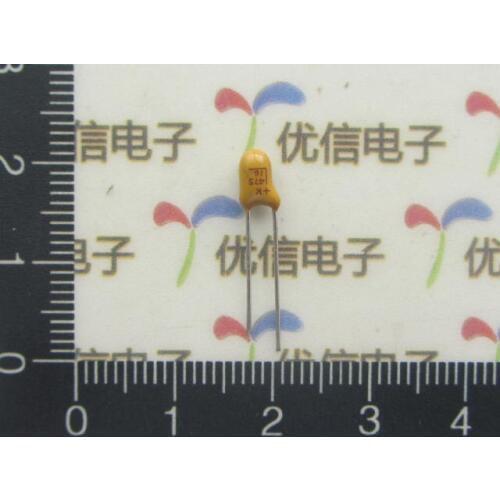 20pcs/lot High Quality DIP tantalum capacitor 16V 4.7UF 475K 10% tantalum capacitor 4.7uf 2.54mm Distance