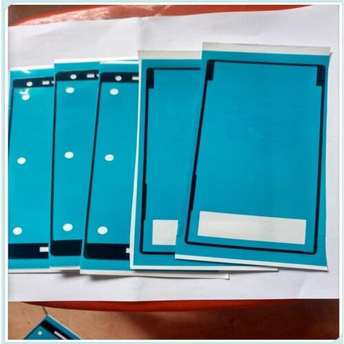 50 Sets=100pcs New Front Housing Frame + Rear Battery Back Door Adhesive Glue Sticker For Sony Xperia M2 D2302 D2303 stickers