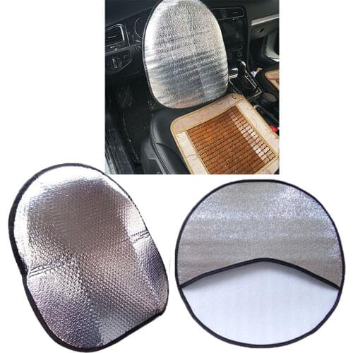 Universal Car Steering Wheel Shield Sun Shield 44*44cm Car Sun Protection Accessories For bmw e90 e60 f10 e39 peugeot 206 golf 4
