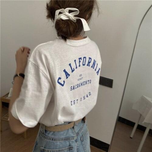 CBAFU Women's T-shirts With Inscriptions