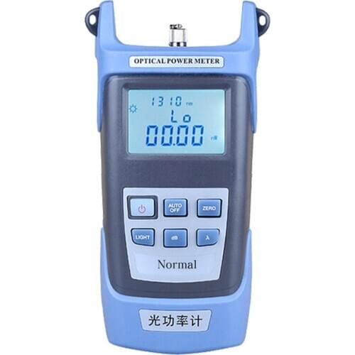-70+10dbm FTTH Optical power meter SC/FC/ST Adapters 850nm/980/1300/1310/1490/1550/1625nm 7 wavelengths test
