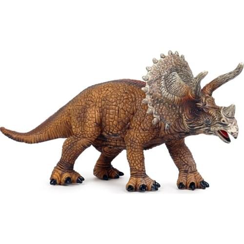 Simulation Animal Model Dinosaur Triceratop Action Figure Doll Kids Toys Boys Gift
