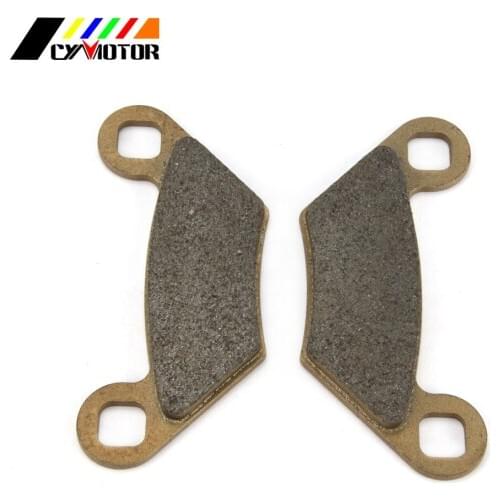 Motorcycle Rear Brake Pads For HAWKEYE SPORTSMAN FOREST TRACTOR SCRAMBLER 325 400 500 550 570 800 850 1000 09 10 11 12 13 14 15