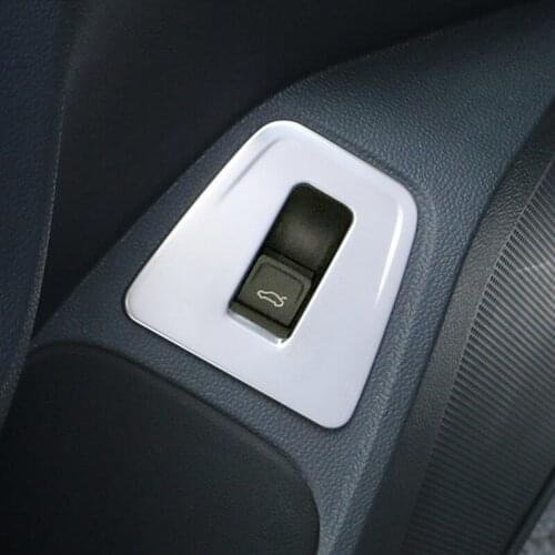 Car Rear Door Switch Cover Trim For Tiguan L 2017 2018 2019 2020 2021 Car Tail Door Button Cover Sticker decoration accessories