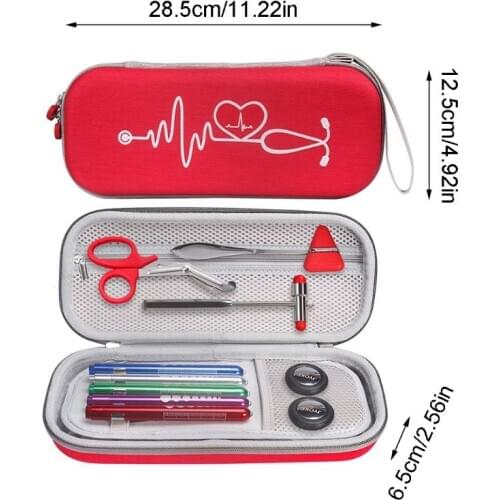 2021 New Travel Carrying Case Shell Organizer Bag for 3M Littmann Classic III Stethoscope