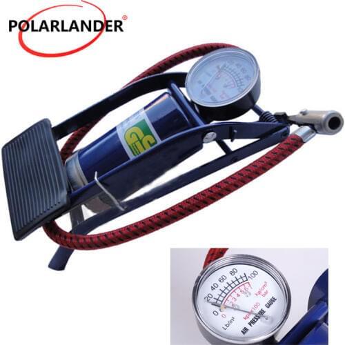 New Car Vehicle Tires Bicycle Bike Motorbike Ball Inflator Car-styling Foot