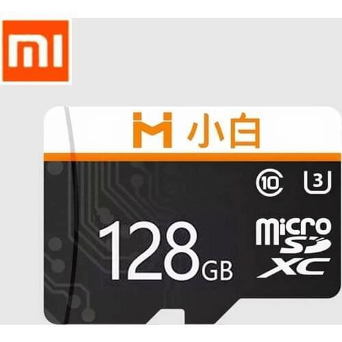 Original Xiaomi Xiaobai Micro SD Card 16G 32G 64G 128G 95MB/S 100MB/S Memory Card Micro TF Flash Card For Phone Camera Laptop