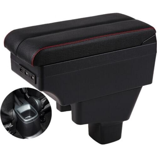 For Suzuki sx4 armrest box central content box interior Armrests Storage car-styling accessories part with USB
