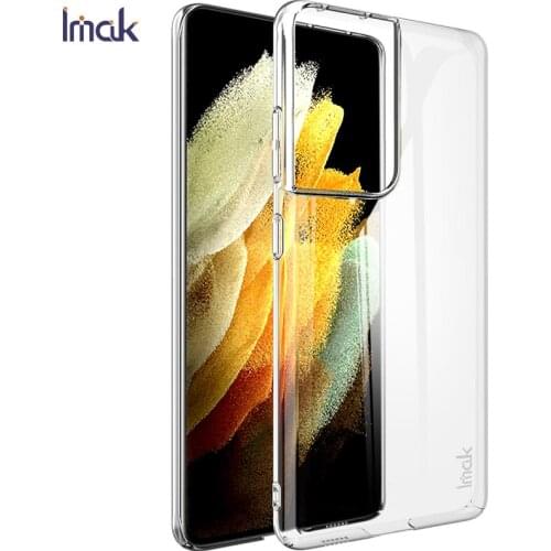 IMAK Crystal Clear Case for Samsung Galaxy S21 Ultra Cases Hard Full Protection Cover For Galaxy S21 Plus 5G Phone Cover
